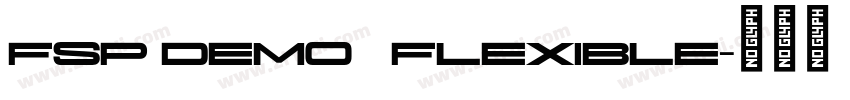 FSP DEMO   Flexible字体转换